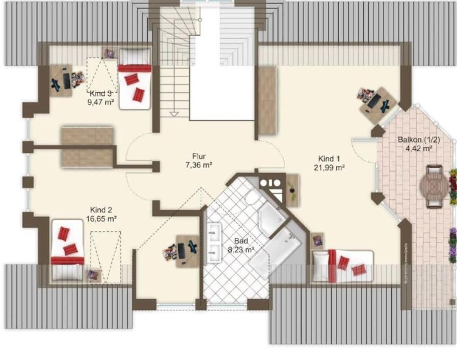 Phantastisches Haus Mit Pool Direkt In Muenchen Luaran gambar